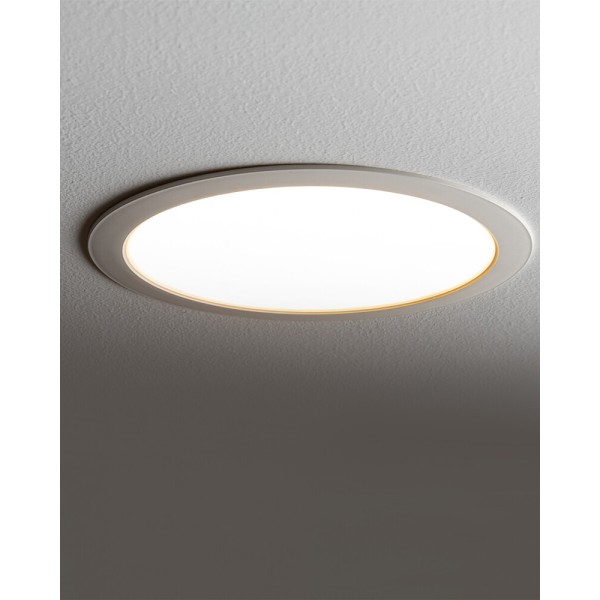 Точковий світильник Nowodvorski 10544 Mykonos LED 1x24W 3000K 2400Lm IP20 білий - фото №1