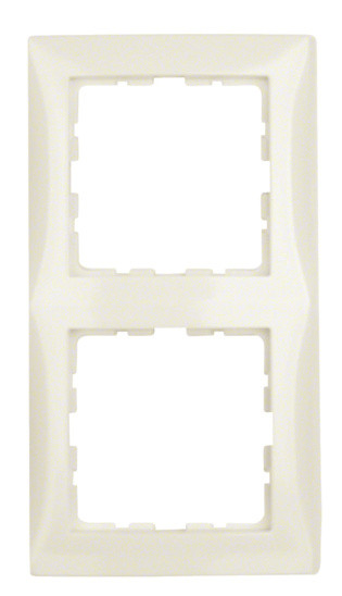 Рамка 2-местная белая Berker S.1