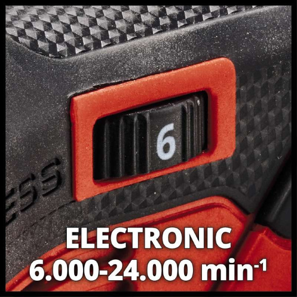 Ексцентрикова акумуляторна шліфмашина Einhell X-Change 18В Ø125мм в комплекті 3 шліфувальні аркуши Р60,Р80,Р120 без акумулятора (4462020) - фото №3