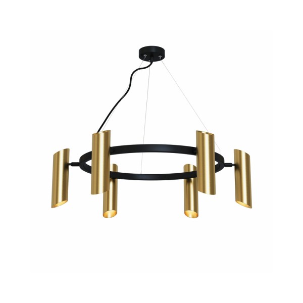 Люстра Pikart 32648-4 GU10 6x60W IP20 Черная