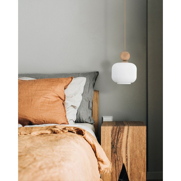 Подвесной светильник, люстра TK Lighting 11049 Ballo E14 1x10W IP20 бежевый - фото №4