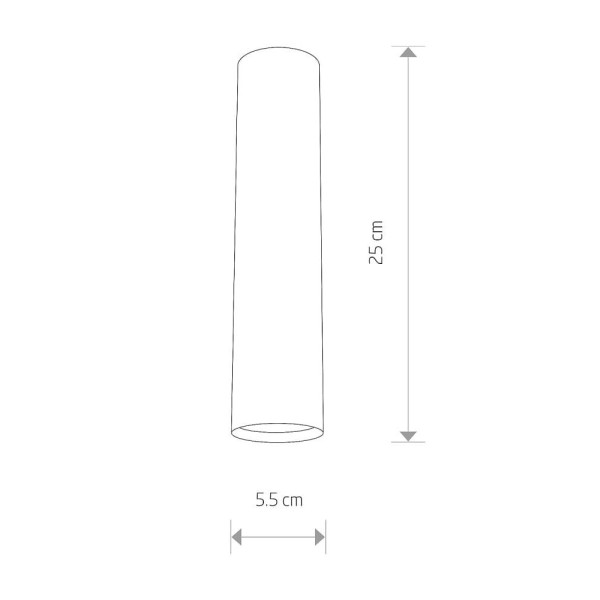 Точечный светильник Nowodvorski 36837 Eye GU10 1x35W IP20 Bk - фото №1