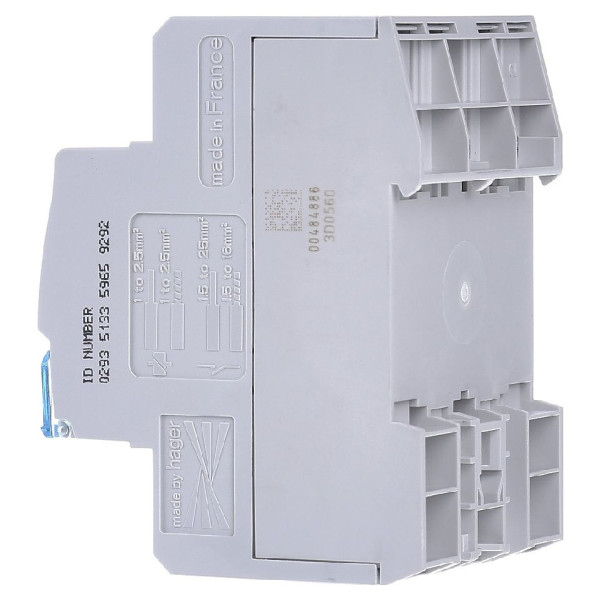 Контактор 63A ESC464 (4НЗ, 230В) 3м Hager - фото №3