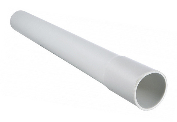 Гладкая ПВХ труба с расширением Аско-Укрем Ø20мм с расширением 2900мм (A0070050006) - фото №1