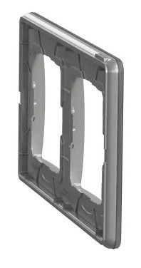 Рамка 2-постовая Schneider Electric Sedna Elements искусственное матовое стекло SDD362802 - фото №2