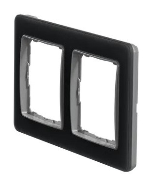 Рамка 2-постовая Schneider Electric Sedna Elements искусственное матовое стекло SDD362802 - фото №4