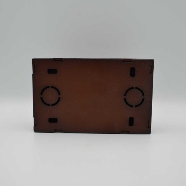 Розетка Nilson Themis горіх 2-на без заземлення ( 26271024 ) - фото №5