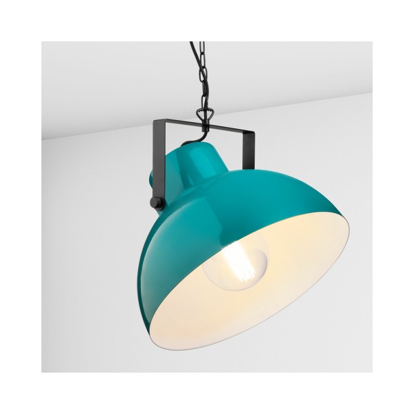 Подвесной светильник, люстра Imperium Light 765140.32.05 Brilyn E27 1x60W IP20 Бирюзовый - фото №1