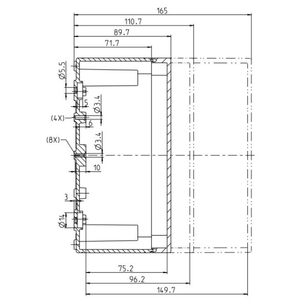 Коробка расключительная Spelsberg PS 2518-16-to (sp11200801) IP66 с гладкими стенками - фото №2