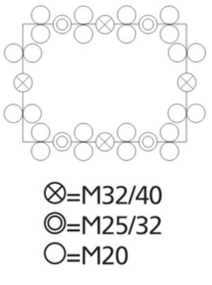 Коробка расключительная Spelsberg PS 2518-16-to (sp11200801) IP66 с гладкими стенками - фото №5