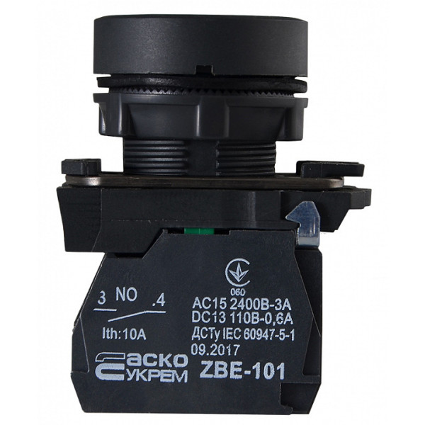 Кнопка "Старт" Аско-Укрем TB5-AA3311 зелена (A0140010147) - фото №4