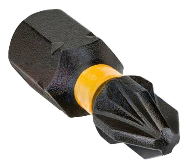 Ударные биты DeWALT Impact torsion extreme PZ3х25мм (5шт) - фото №1