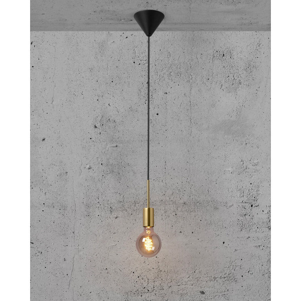 Подвесной светильник, люстра Nordlux 2112053035 Paco E27 1x40W IP20 латунный - фото №2