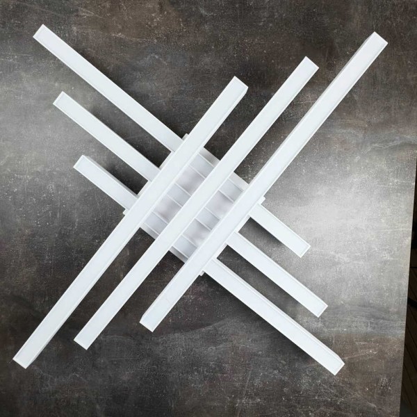 Світильник LED smart HIWAY+пульт квадрат 110W 3000-5000K IP20 білий ( 220815 ) - фото №2