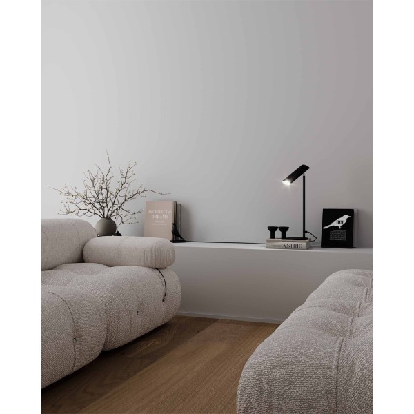 Настільна лампа Pikart 30672-2 GU10 1x60W IP20 чорна - фото №2