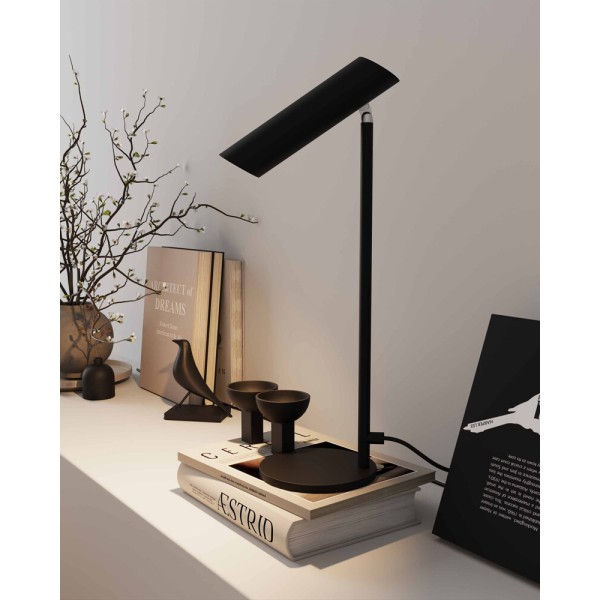 Настільна лампа Pikart 30672-2 GU10 1x60W IP20 чорна - фото №3