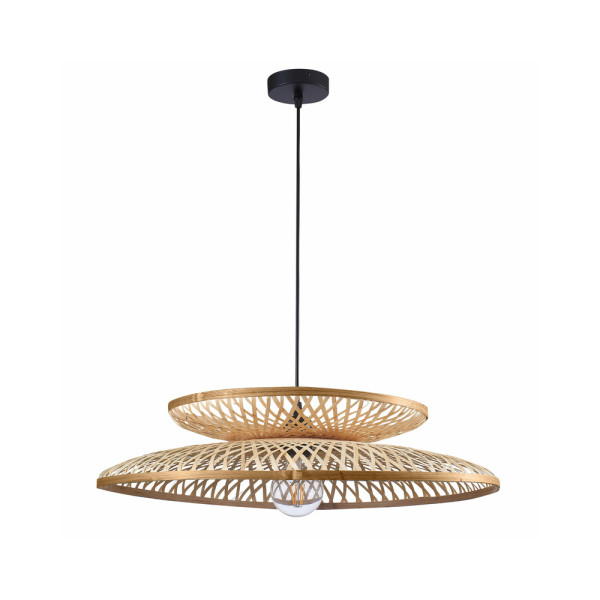 Люстра в стиле бохо, подвесной светильник Goldlux 329103 Bali E27 1x20W IP20 Бежевый