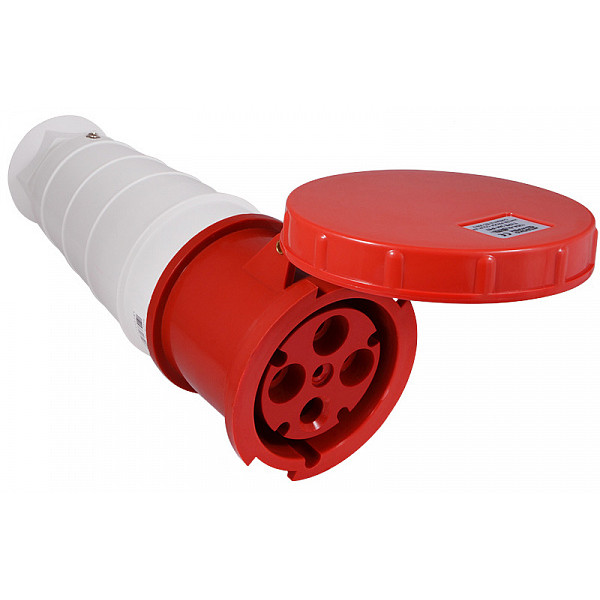 Силовой разъем Аско-Укрем ГП 3Р+РЕ 125А/4 (244) (A0080020010)