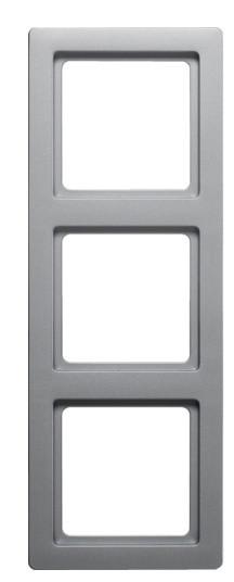 Рамка 3-местная алюминий Berker Q.1