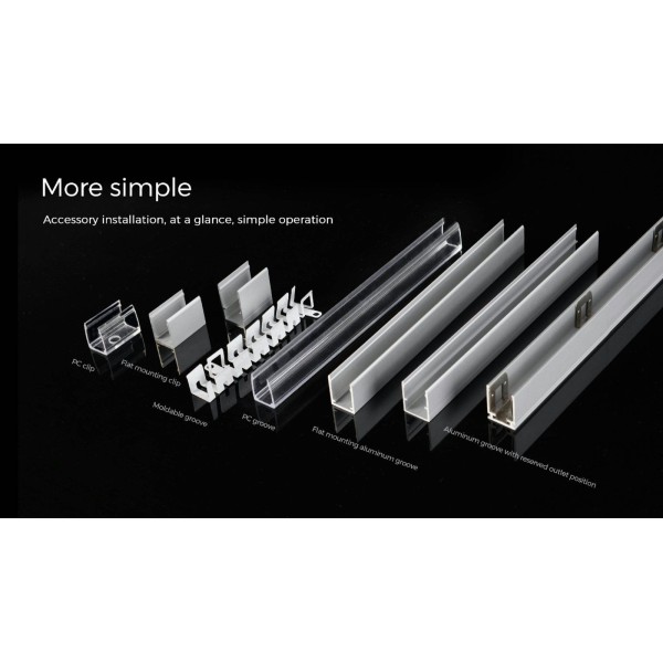 Адресний гнучкий неон COLORS 24V IP67 18W RGB-SPI 5м (NMT1312-SPI-24V-RGB) - фото №7