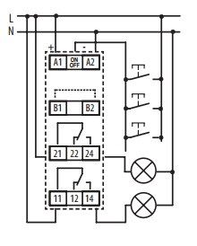 MR-42 (230V), Elko-Ep імпульсне реле - фото №2