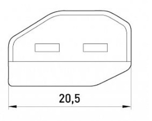 Клеммник E.Next e.lc.pro.pl.2 с нажимным рычагом - фото №3