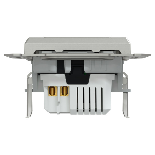 USB розетка Schneider Electric Asfora EPH2700561 тип A+C, 21Вт 3A алюміній - фото №1