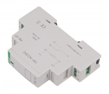Проміжне реле F&F PK-1P-12V 12В 16 А - фото №4