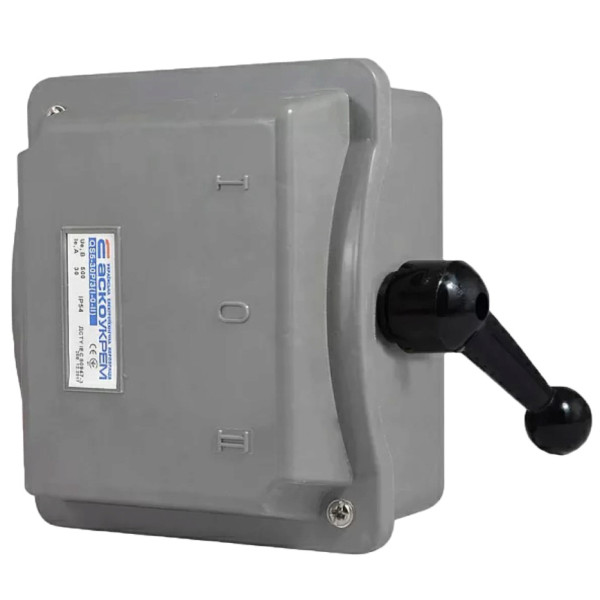 Рубильник Аско-Укрем QS5-30P/3 A0100010006 1-0-2 на 30А