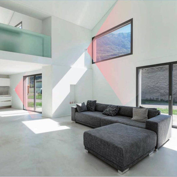 Беспроводной датчик выявления движения Ajax 12972 Motion Protect Curtain «штора» (белый) - фото №7