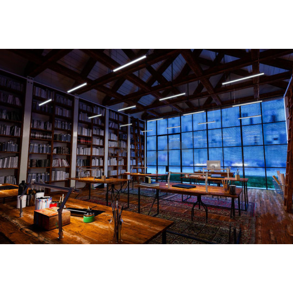 Профіль для світлодіодної стрічки Lumines COSMO білий - фото №3