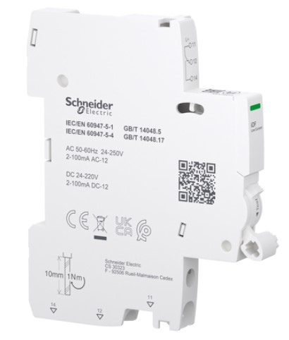 Допоміжний контакт Schneider Electric Acti9 iOF від 2мА до 100мА - фото №1