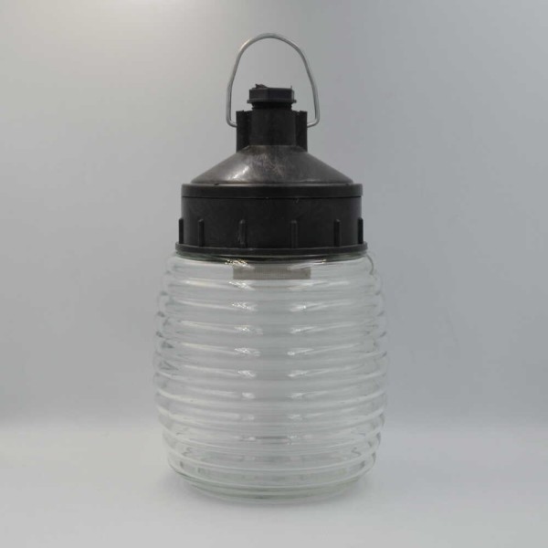 Плафон "Бочонок" стеклянный к НББ/НСП прозрачный - фото №2