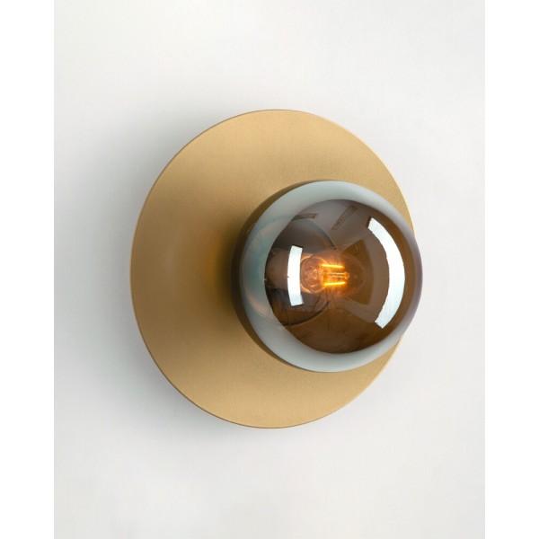 Бра, настінний світильник Imperium Light 341123.12.69 Quest E14 1x40W IP20 Золотий