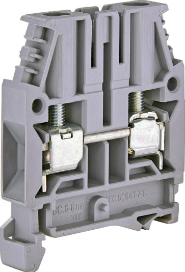 Гвинтова клема Eti ESC-CBC.6 6мм² сіра (3903002)