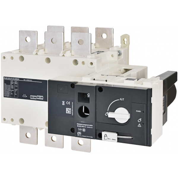 Перемикач навантаження ETI MLBS 630 230В AC 3P CO 1-0-2 630А з мотор-приводом (4661872)