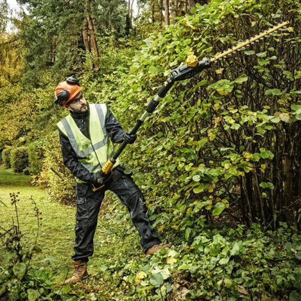 Безщітковий акумуляторний кущоріз DeWALT DCMPH566P1 18В - фото №9