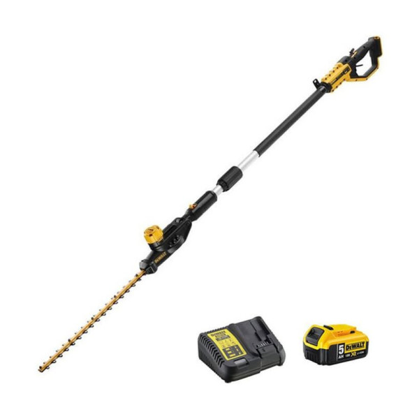 Безщітковий акумуляторний кущоріз DeWALT DCMPH566P1 18В - фото №4