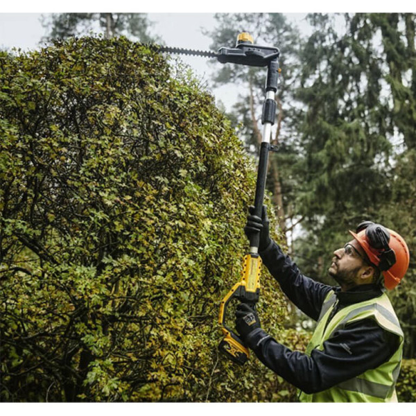 Безщітковий акумуляторний кущоріз DeWALT DCMPH566P1 18В - фото №5