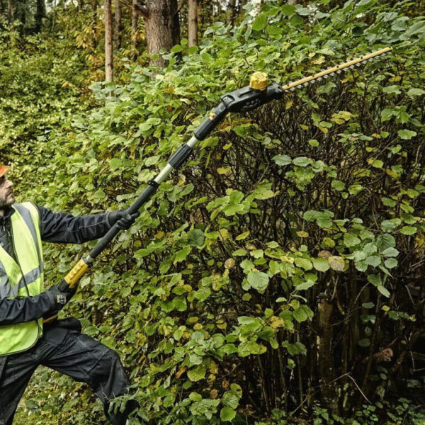 Безщітковий акумуляторний кущоріз DeWALT DCMPH566P1 18В - фото №6