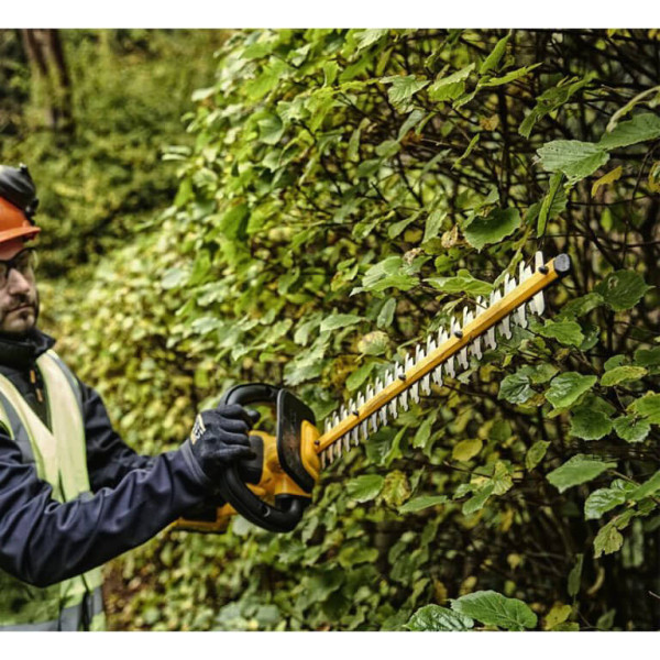 Безщітковий акумуляторний кущоріз DeWALT DCMPH566P1 18В - фото №7