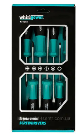 Набор отверток Whirlpower S11-1007 (23316) SL/PH (7шт)