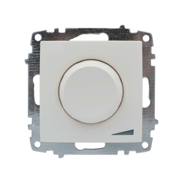 Светорегулятор ELBI ZENA белый 800W с подсветкой без рамки ( 609-010200-192 )