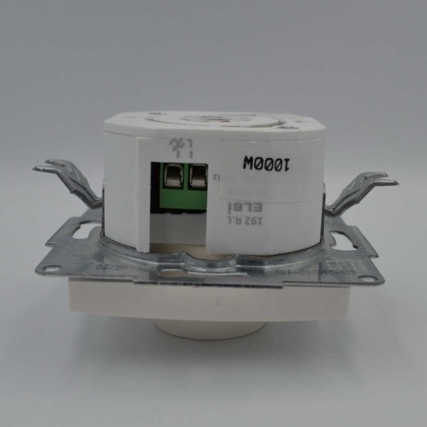 Светорегулятор ELBI ZENA белый 800W с подсветкой без рамки ( 609-010200-192 ) - фото №6