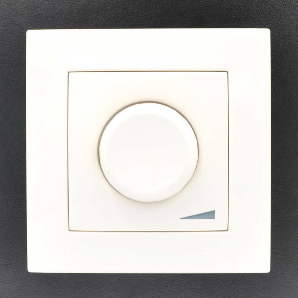 Светорегулятор ELBI ZENA белый 800W с подсветкой без рамки ( 609-010200-192 ) - фото №8