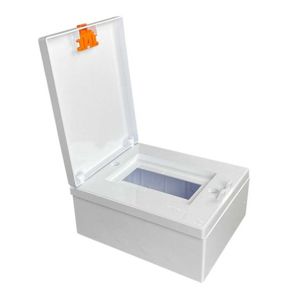 Бокс пластиковый NILSON quantum на 6 модулей внешний белый ( 32881106 ) - фото №3