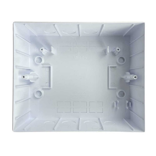 Бокс пластиковый NILSON quantum на 6 модулей внешний белый ( 32881106 ) - фото №5