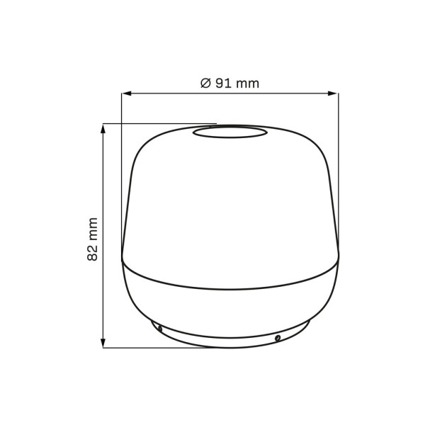 Светильник уличный портативный Goldlux 330109 Samba LED 1x1,8W 2700K 160Lm IP44 черный - фото №3