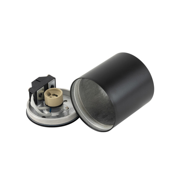 Точковий світильник Nowodvorski 10714 Ceara GU10 1x15W IP44 чорний - фото №1