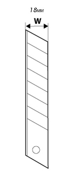 Сегментные лезвия Neo Tools 64-020 18мм (10 шт) с титановым покрытием - фото №2